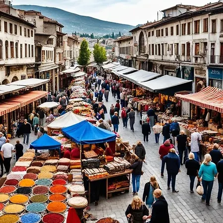 Square With Great View No Parking Üsküp